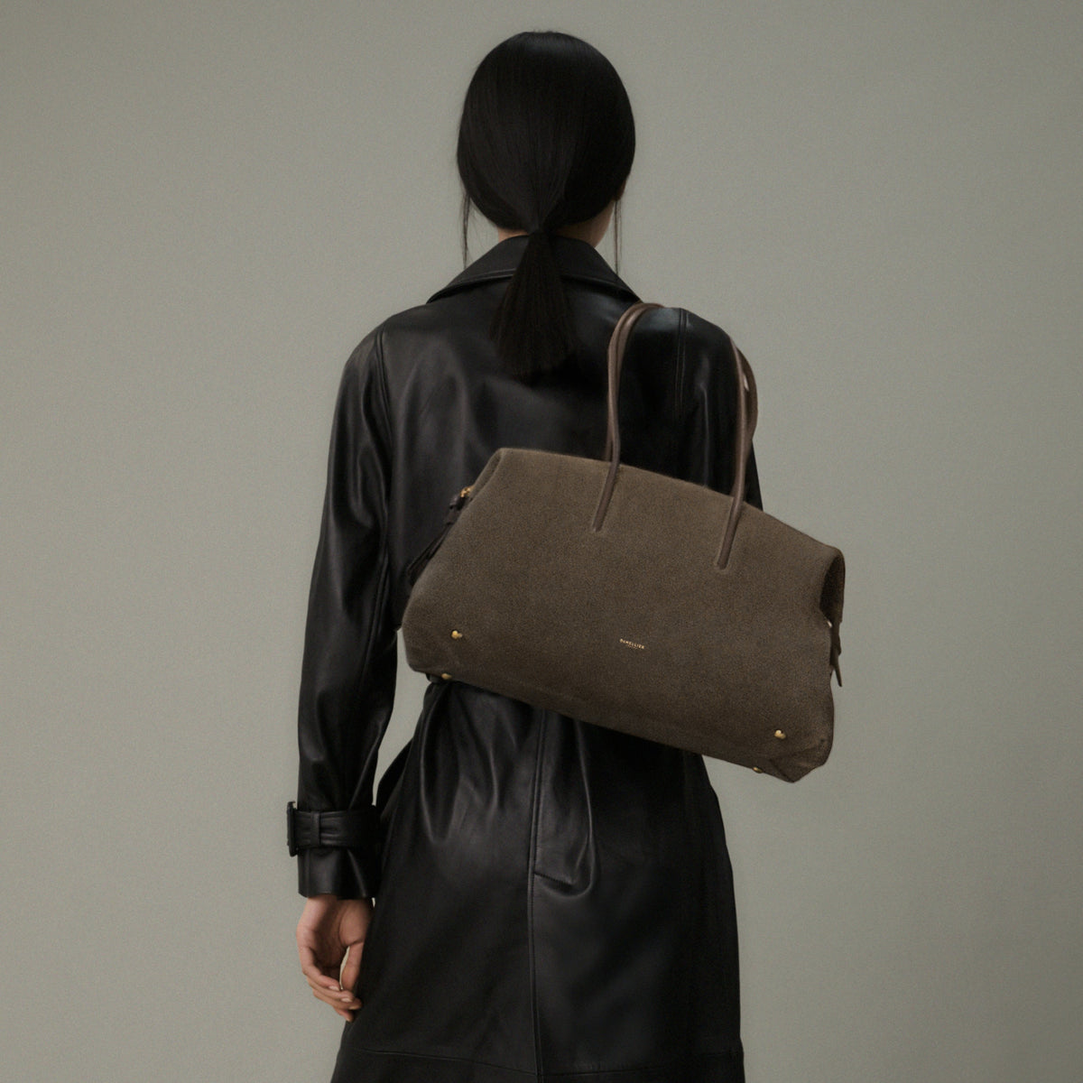 The Stockholm - hazel suede & hazel smooth -