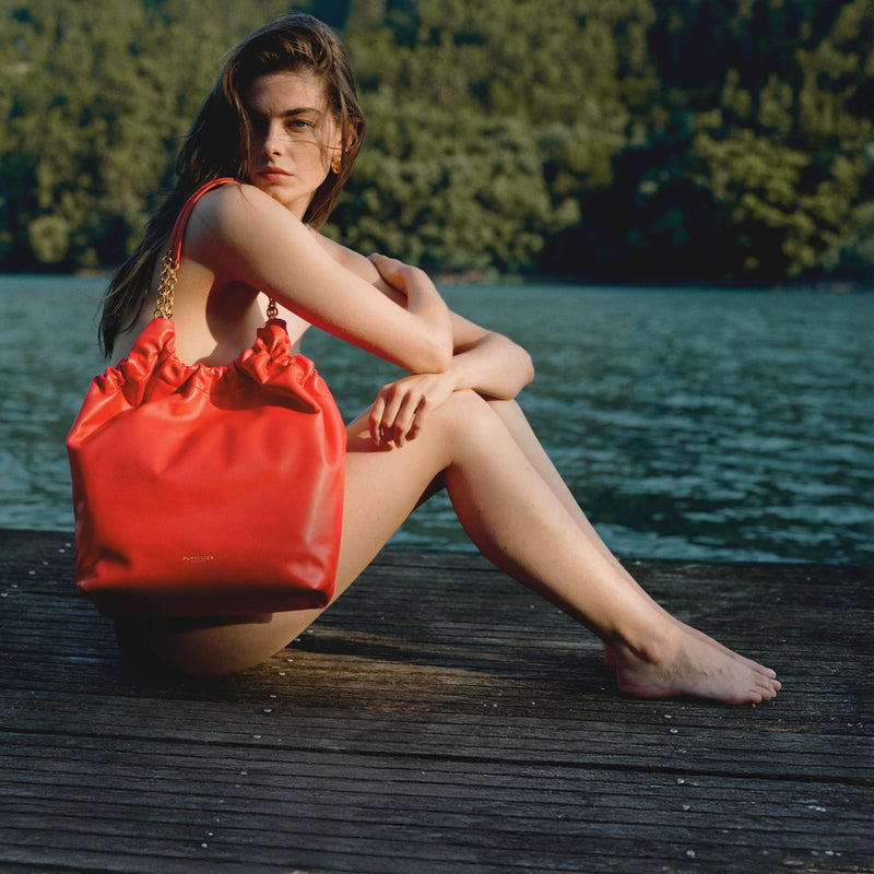 The Miami - poppy red smooth -