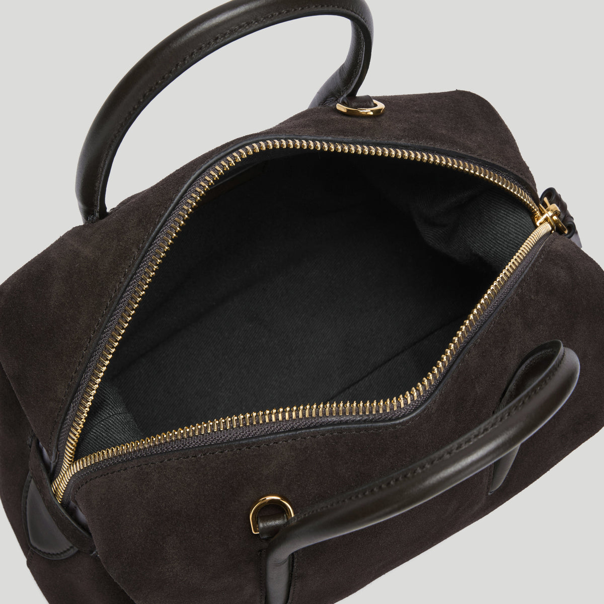 The Small Stockholm - dark chocolate suede & dark chocolate smooth -