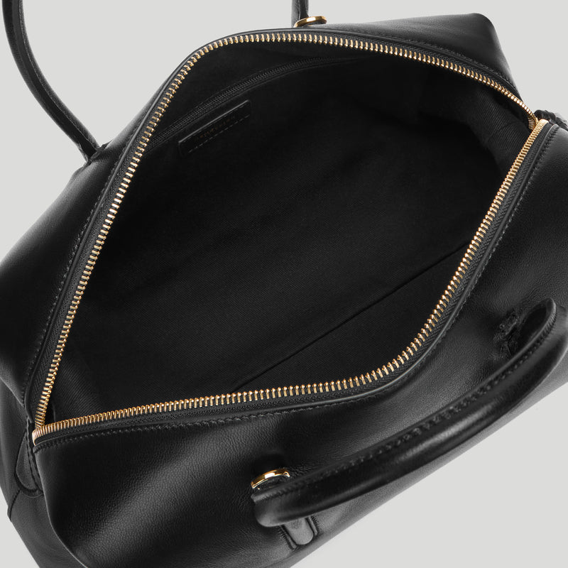 The Midi Stockholm - black fine grain -