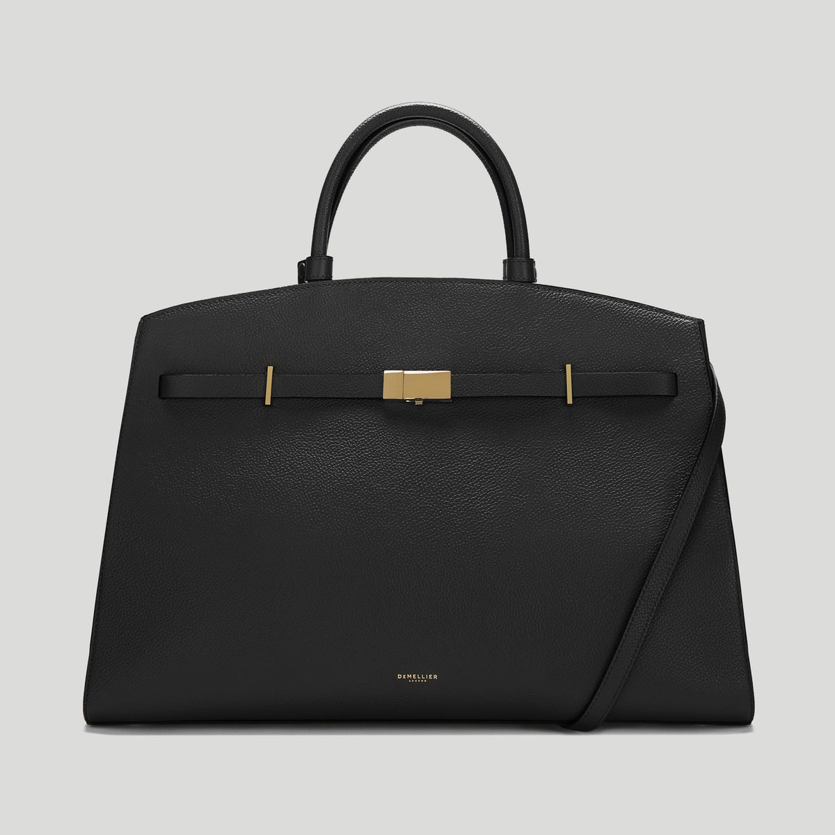 The Hudson - black small grain -