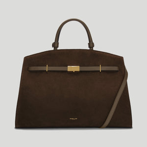 The Hudson - mocha suede & mocha smooth