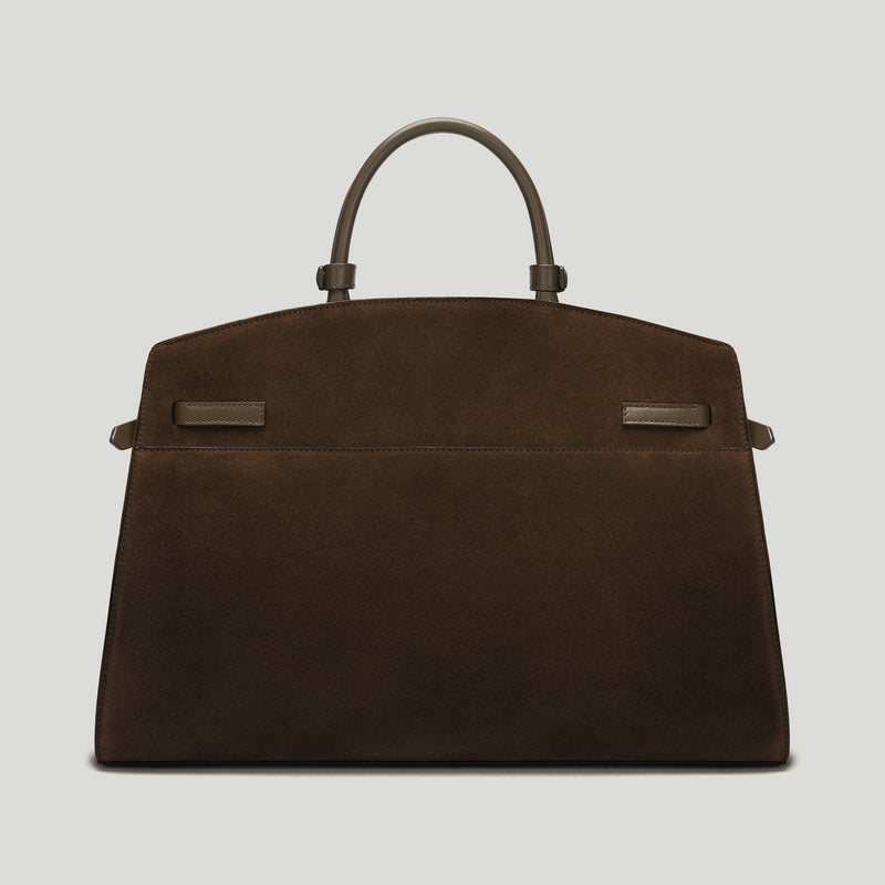 The Hudson - mocha suede & mocha smooth -