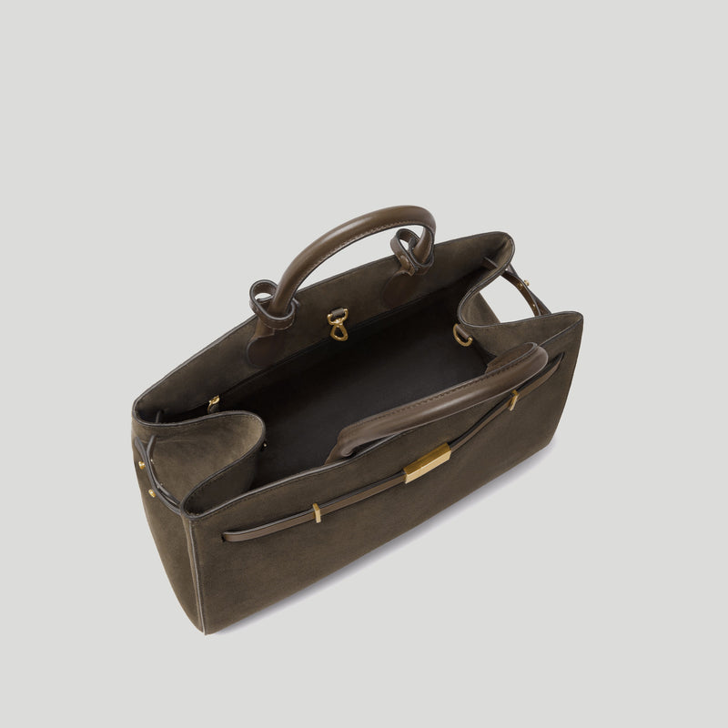 The Hudson - hazel suede & hazel smooth -