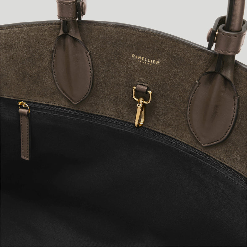 The Hudson - hazel suede & hazel smooth -