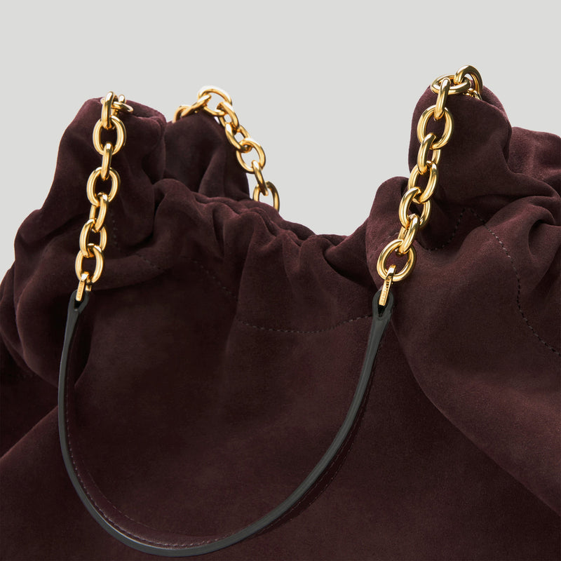 The Miami - burgundy suede & burgundy smooth -