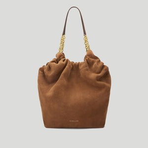 The Miami - deep tan suede & deep tan smooth -