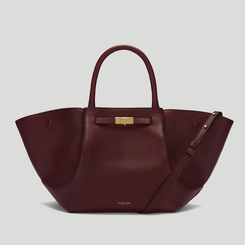 The Midi New York - burgundy small grain
