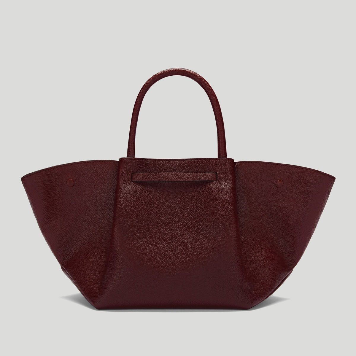 The Midi New York - burgundy small grain -