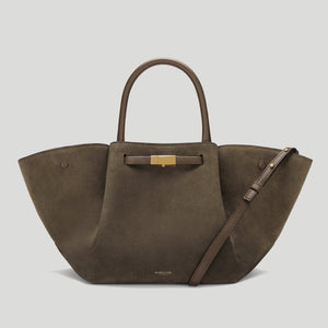 The Midi New York - hazel suede & hazel smooth -