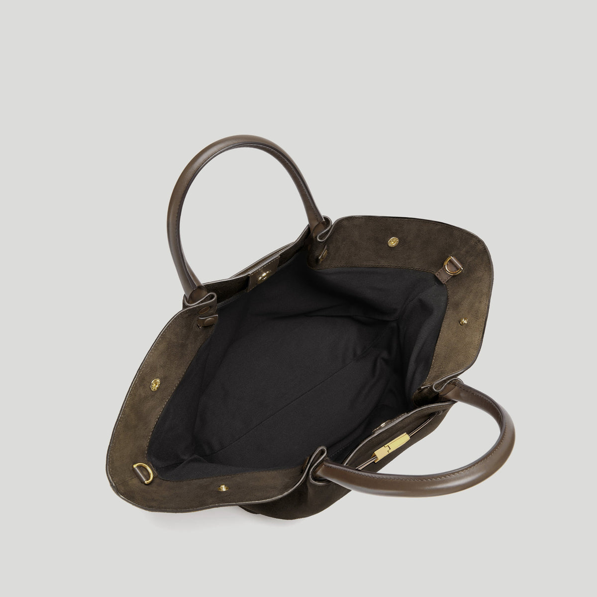 The Midi New York - hazel suede & hazel smooth -