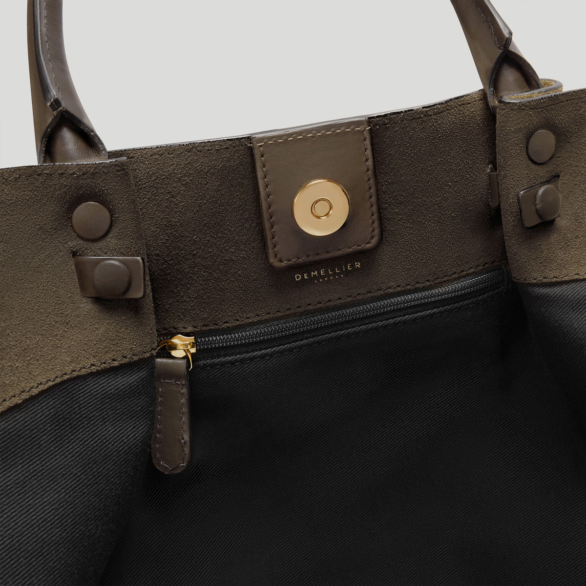 The Midi New York - hazel suede & hazel smooth -