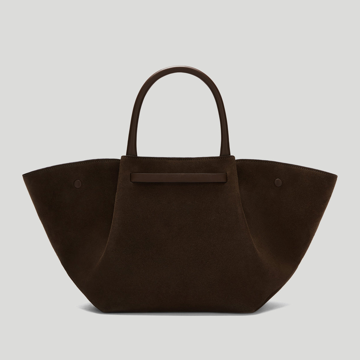 Emelie Lindmark x The Midi New York - mocha suede & mocha lizard-effect -