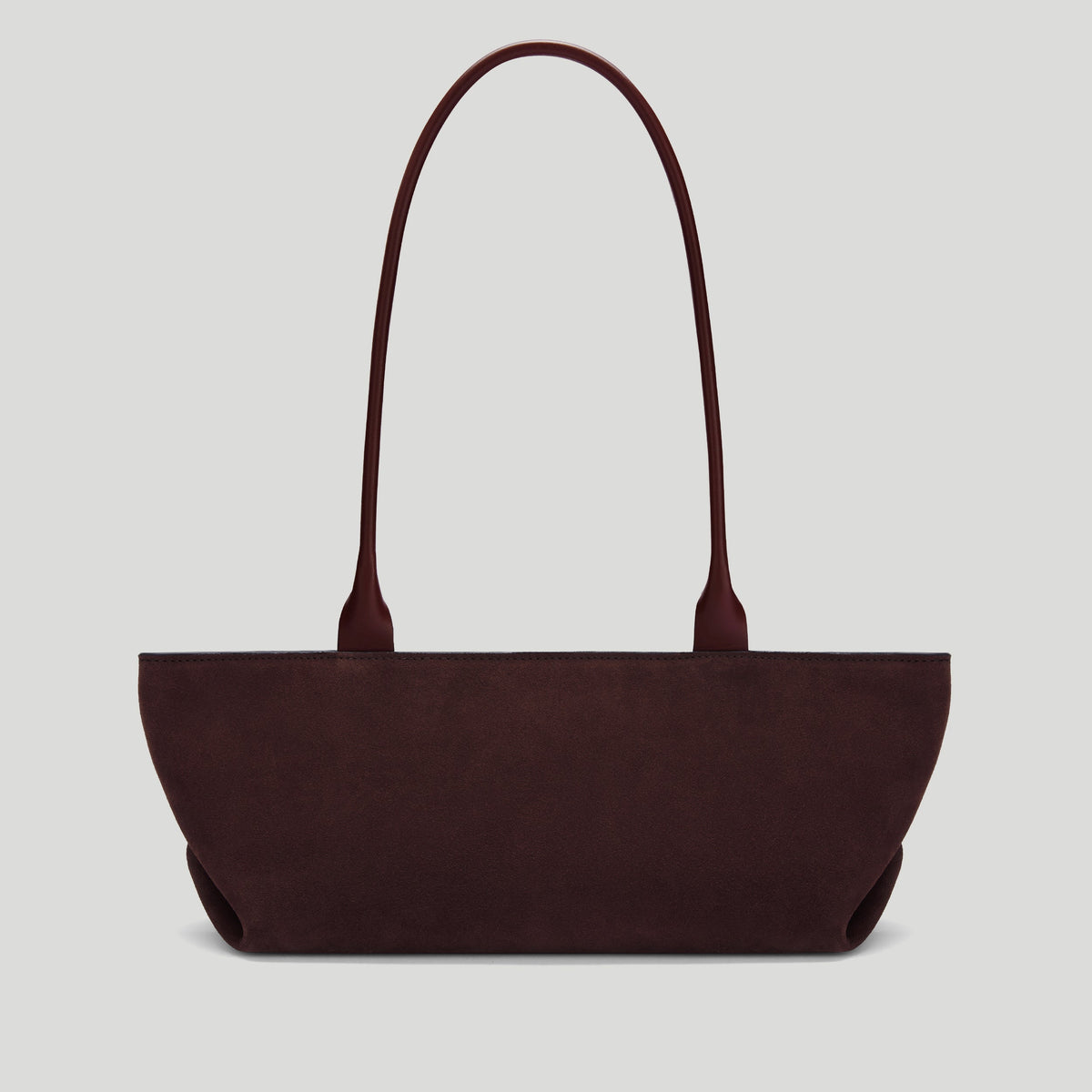 The New York Shoulder - burgundy suede & burgundy smooth -
