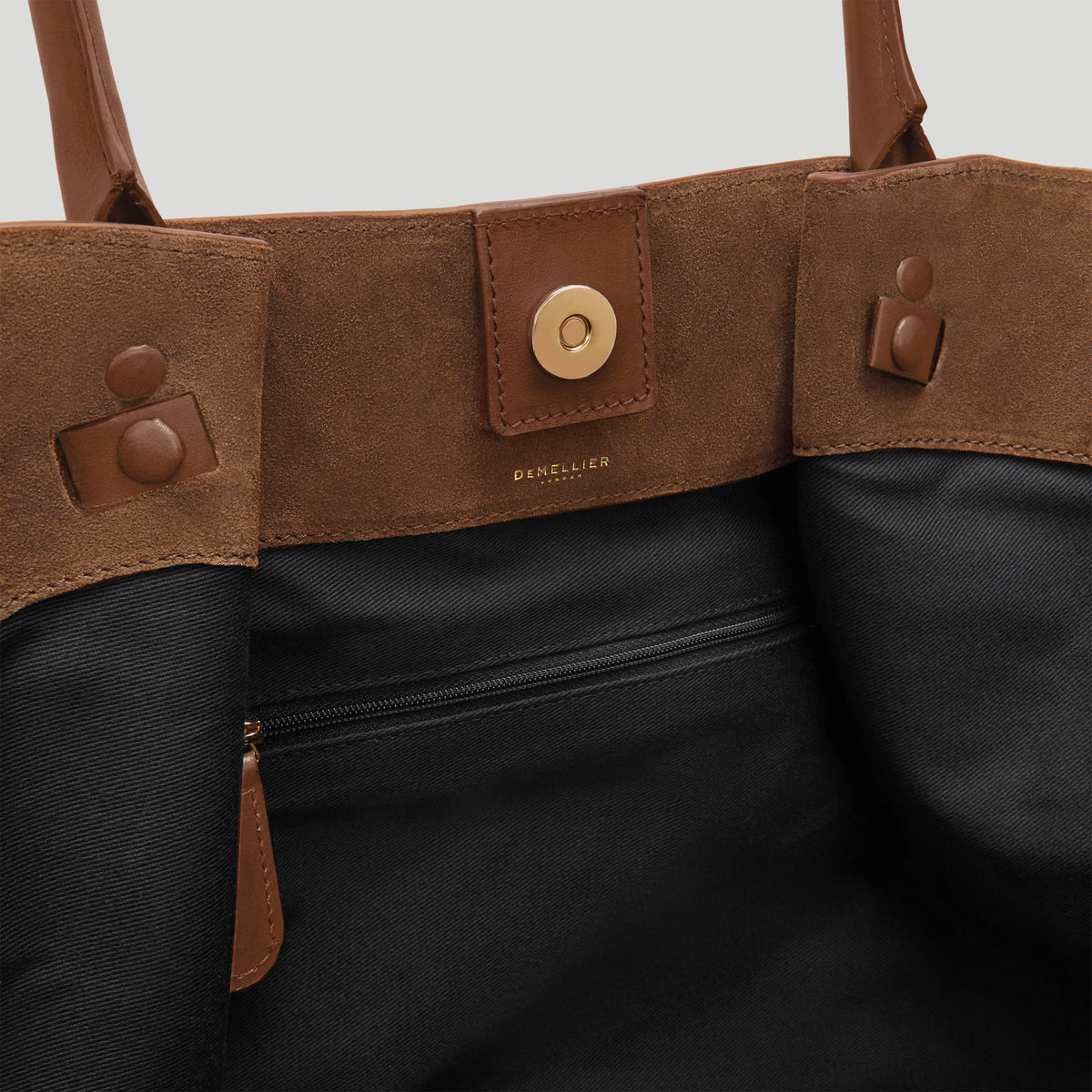 The New York deep tan suede & tan smooth -