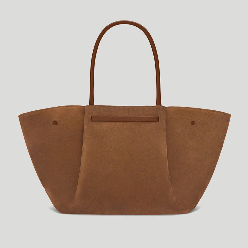 The New York deep tan suede & tan smooth -