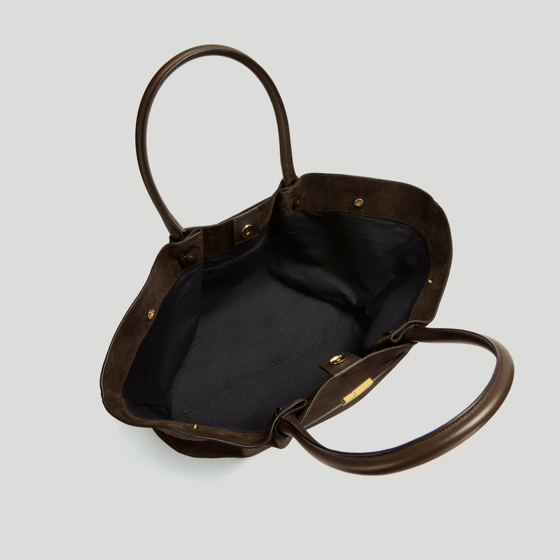 The New York - mocha suede & mochasmooth -