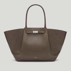 The New York - dark taupe small grain -