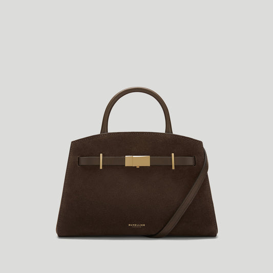 The Small Hudson - mocha suede & mocha smooth -