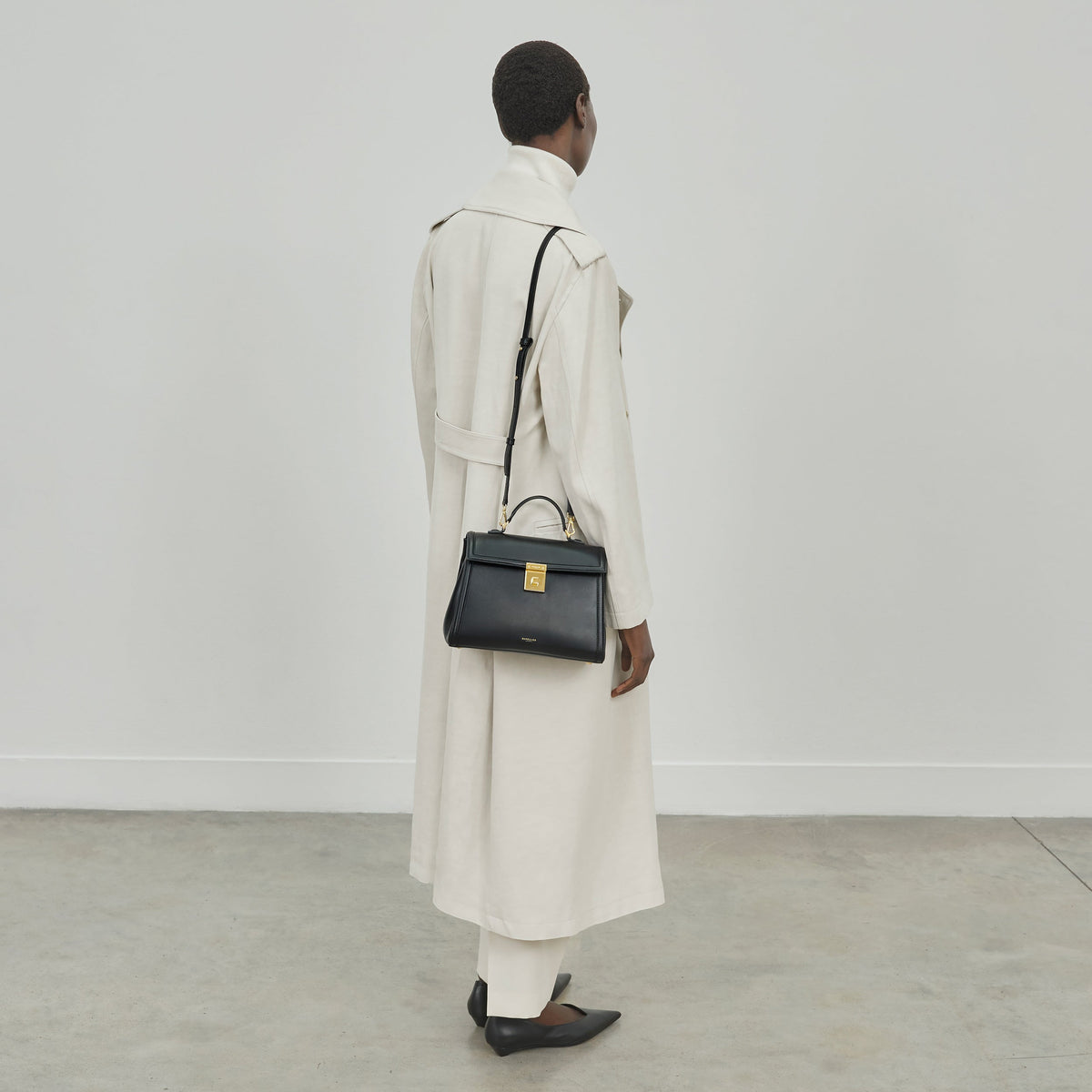 The Midi Paris - burgundy suede & burgundy smooth -