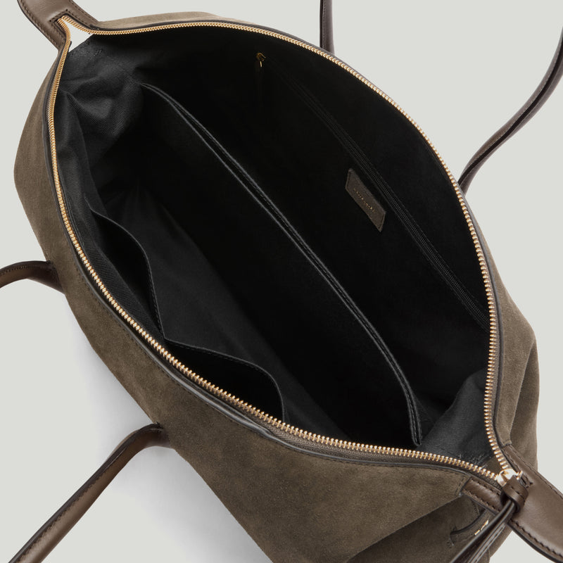 The Stockholm - hazel suede & hazel smooth -